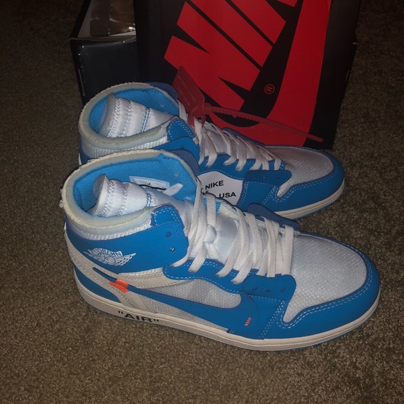 Off white Jordan 1 university blue - Picture 8 of 8